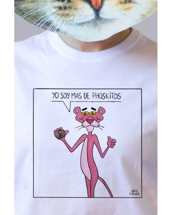 Camiseta Unisex Pantera Rosa detalle Lord Turner Esenziashopping