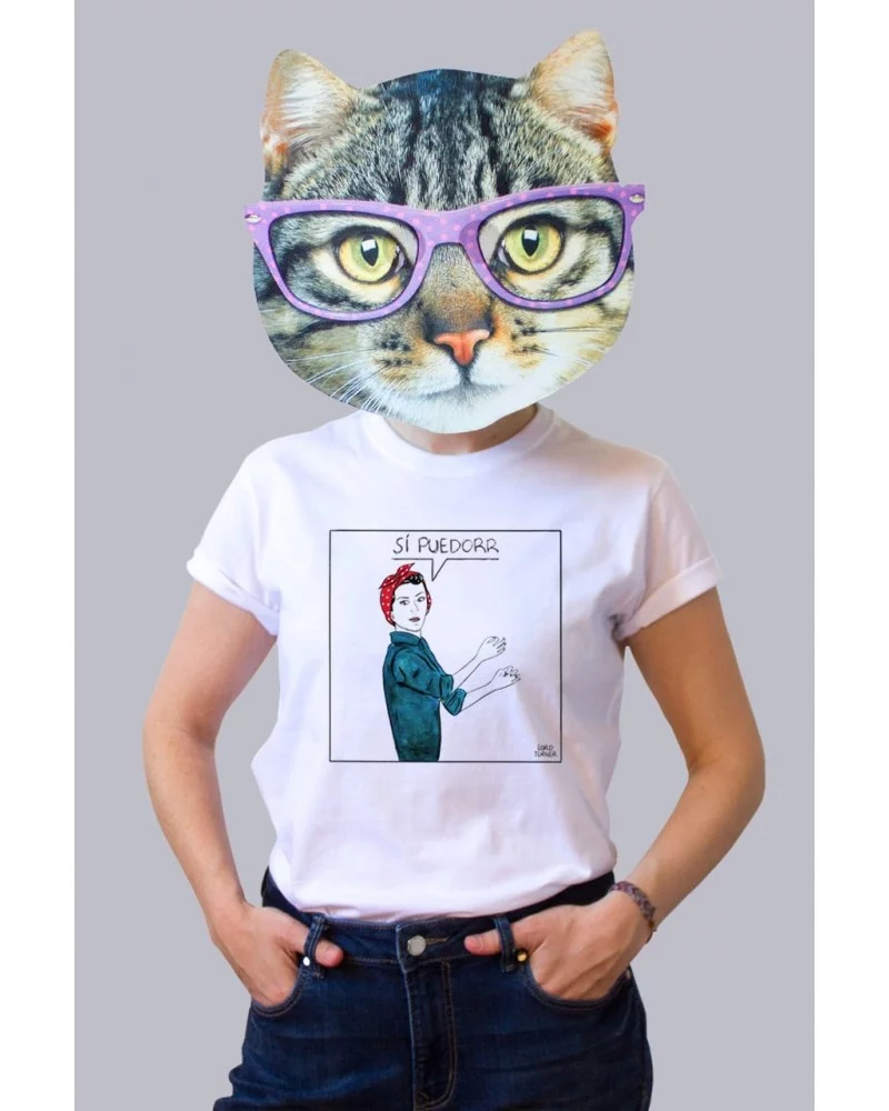 Camiseta Unisex Sí Puedor Lord Turner Esenziashopping Zaragoza