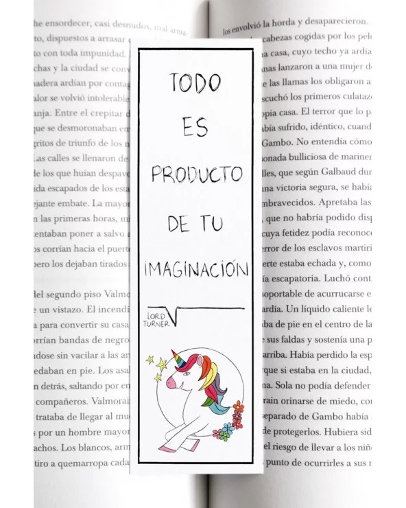 Marcapáginas Imaginación Lord Turner Esenziashopping Zaragoza