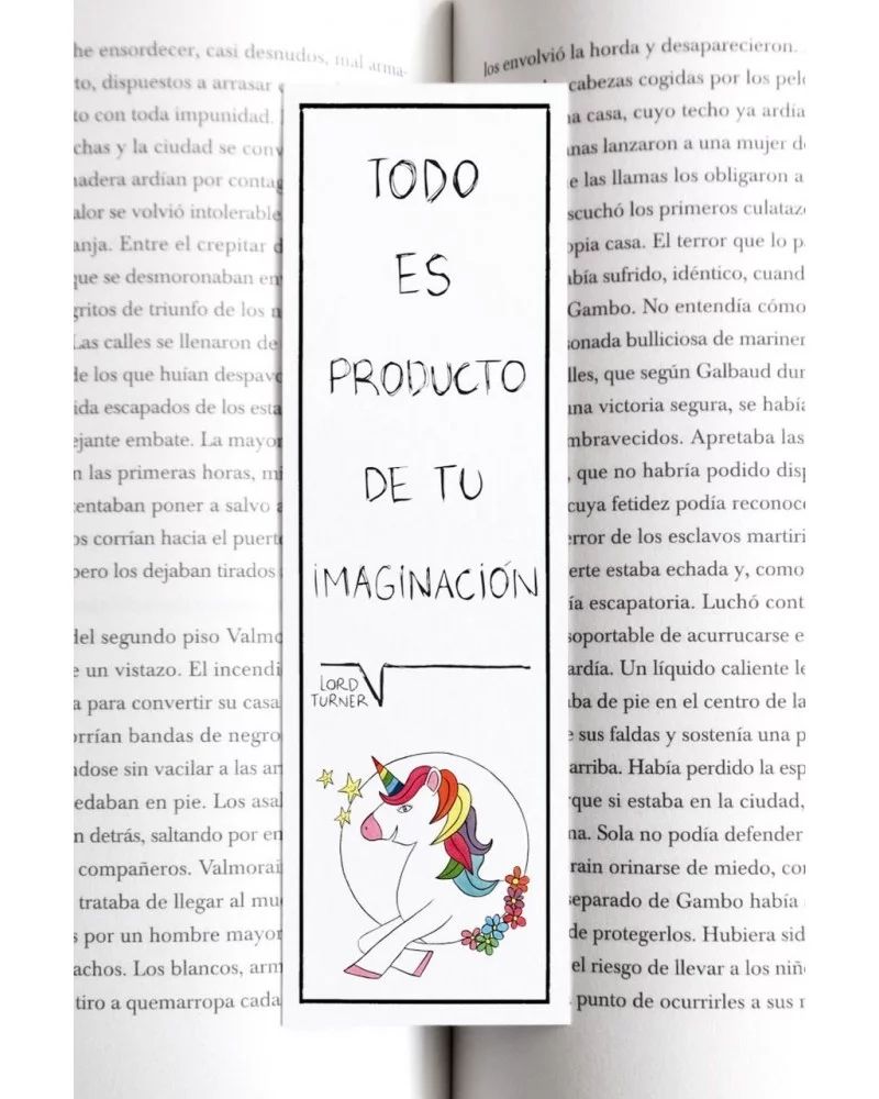 Marcapáginas Imaginación Lord Turner Esenziashopping Zaragoza