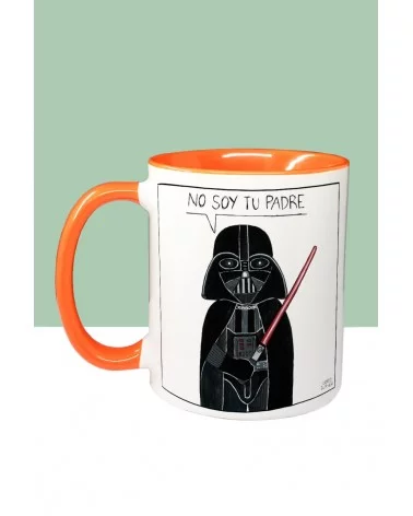 Taza Naranja No Soy Tu Padre Lord Turner Esenziashopping