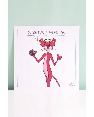 Lámina Pantera Rosa Lord Turner Esenziashopping Zaragoza