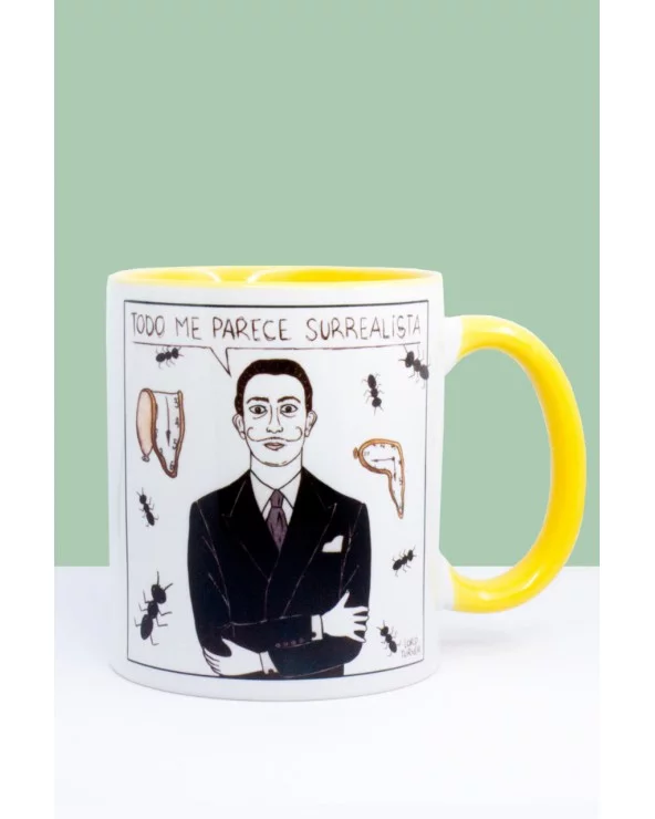 Taza Amarilla Surrealista Lord Turner Esenziashopping Zaragoza