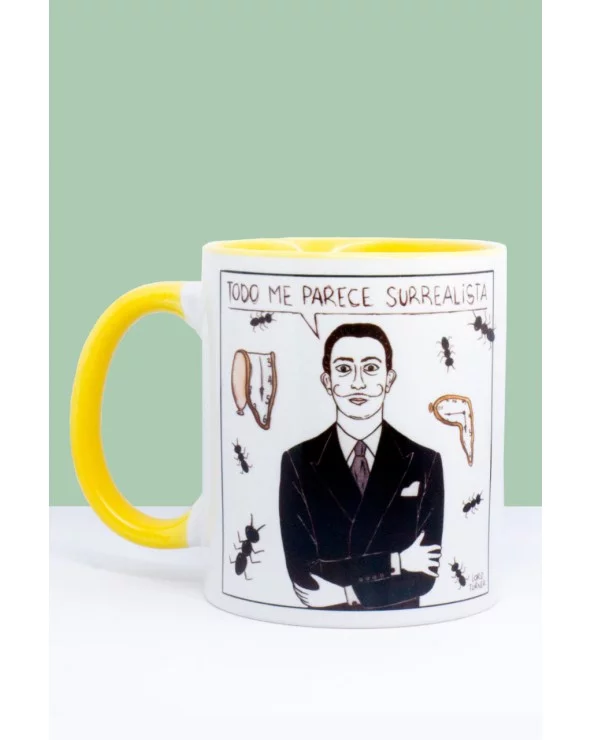 Taza Amarilla Surrealista Lord Turner Esenziashopping