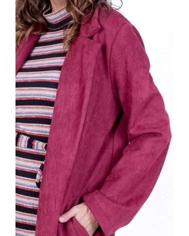 Chaqueta Chili Vino detalle Lylu Wear Esenziashopping Zaragoza