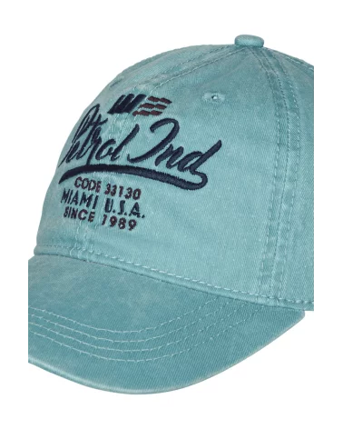 Gorra Beisbol Denim Turquesa detalle Petrol Esenziashopping Zaragoza