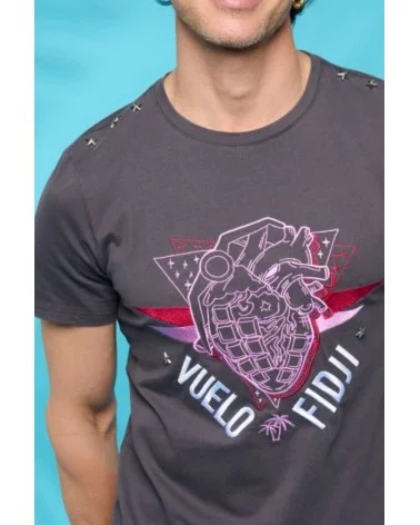 Camiseta Fugaces Minueto detalle Esenziashopping Zaragoza