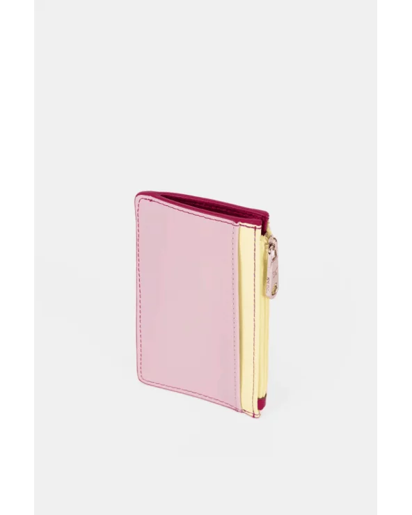 Cartera Metalizada Rosa Pepe Moll espalda Esenziashopping Zaragoza