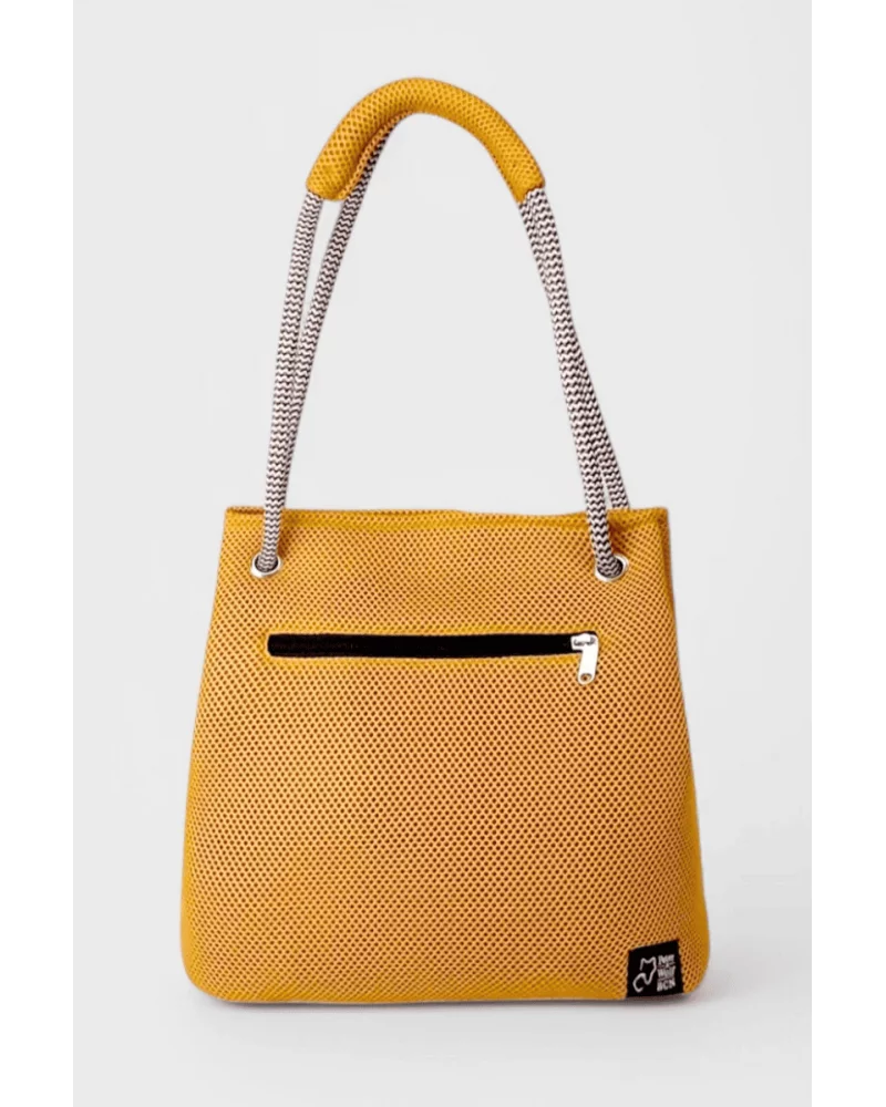 Bolso Kraft 3D Petrol Miel Peter&Wolf Esenziashopping Zaragoza