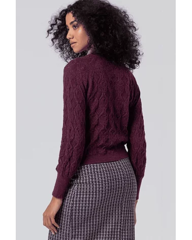 Jersey Tricot Burdeos Surkana espalda Esenziashopping Zaragoza