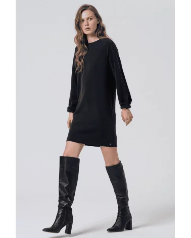 Vestido Manga Ranglán Negro Surkana Esenziashopping Zaragoza
