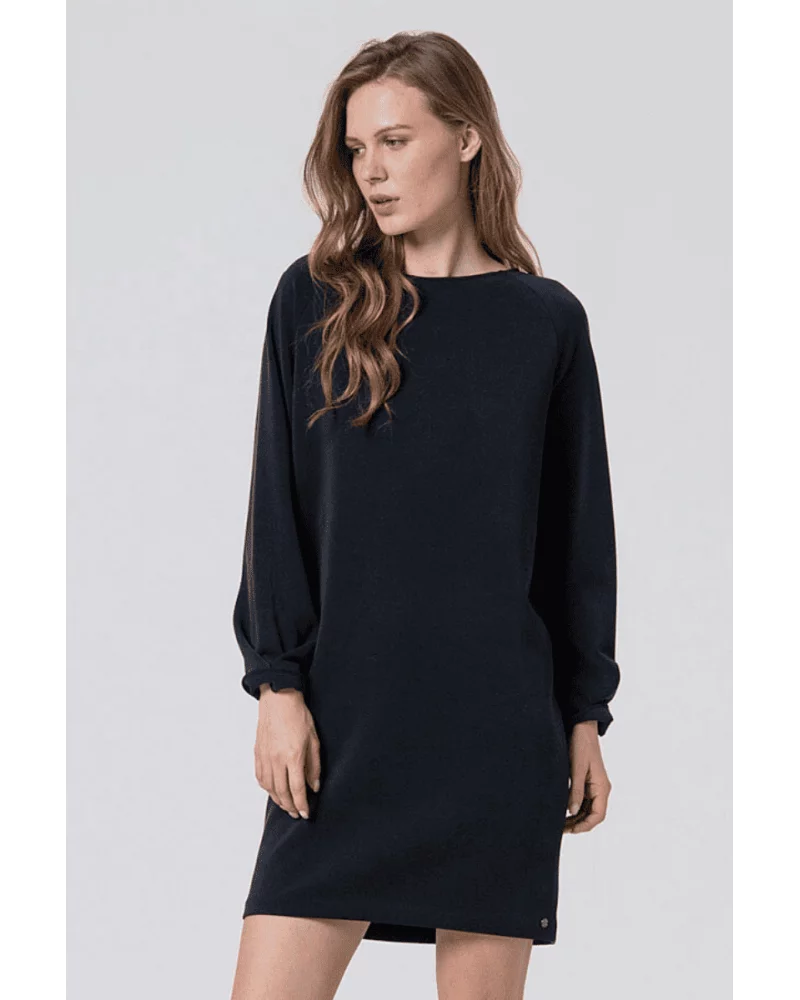 Vestido Manga Ranglán Negro Surkana Esenziashopping Zaragoza