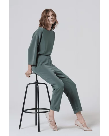 Pantalón Jogger Azul Acero Surkana total look Esenziahopping Zaragoza