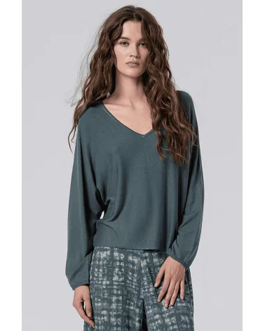 Jersey Manga Japonesa Azul Acero Surkana Esenziashopping Zaragoza