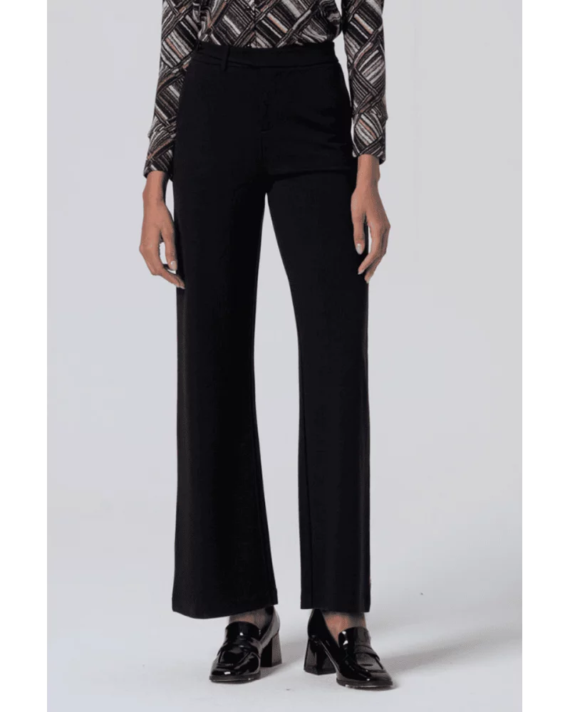 Pantalón Recto Negro Surkana Esenziashopping Zaragoza