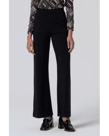 Pantalón Recto Negro Surkana Esenziashopping Zaragoza