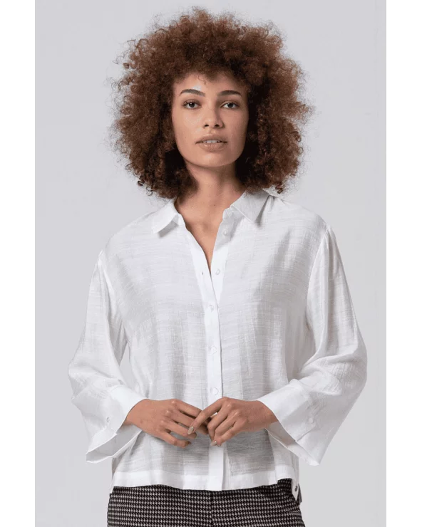 Camisa Amplia Blanca Surkana Esenziashopping Zaragoza