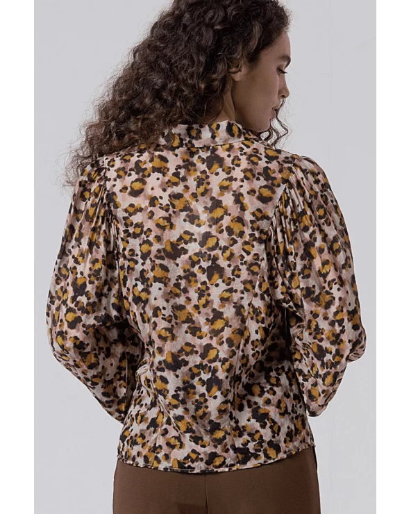 Camisa Estampada Animal Print Surkana espalda Esenziashopping Zaragoza