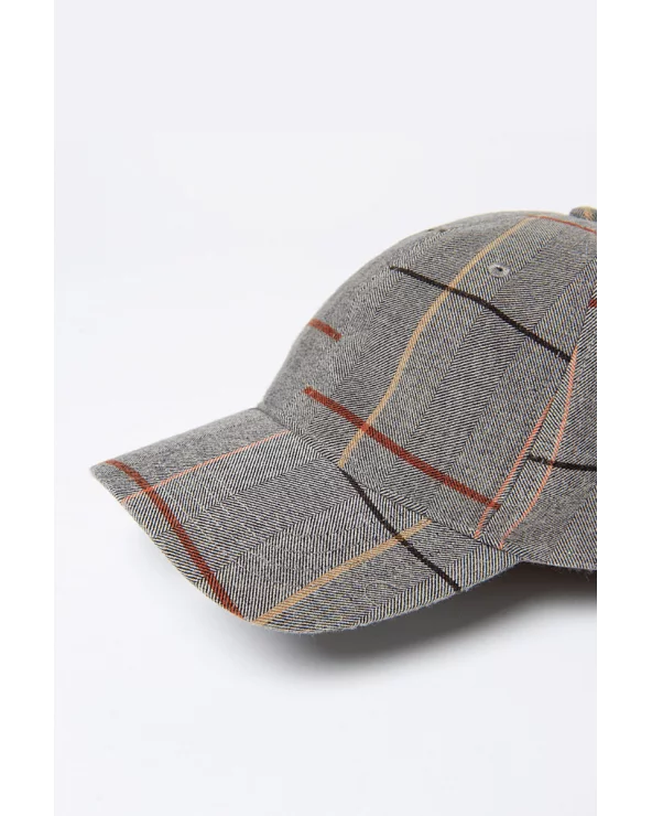 Gorra Baseball Cuadros Surkana detalle Esenziashopping Zaragoza