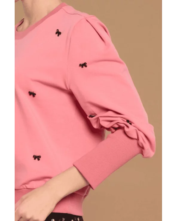 Sudadera Rose Minueto detalle Esenziashopping Zaragoza