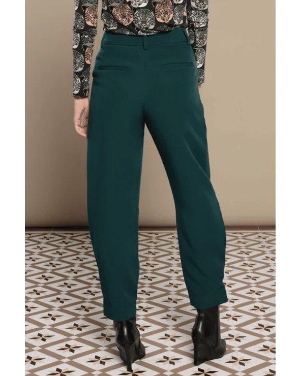 Pantalón Gatto Verde Botella Minueto espalda Esenziashopping Zaragoza