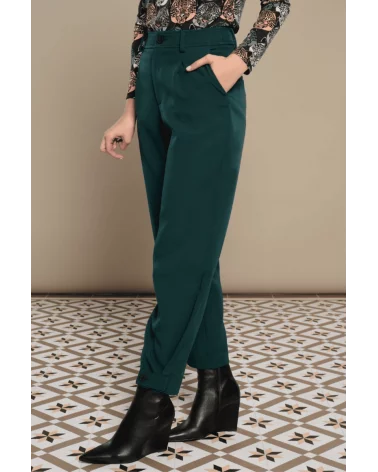 Pantalón Gatto Verde Botella Minueto Esenziashopping Zaragoza