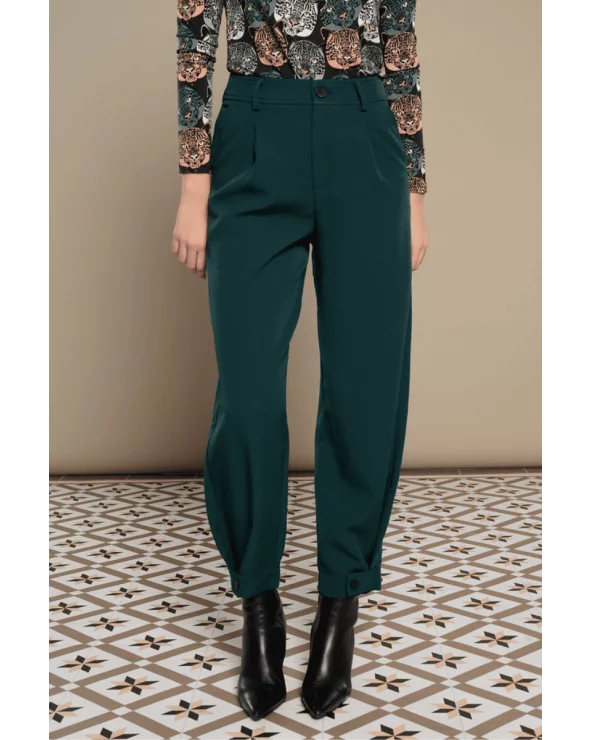 Pantalón Gatto Verde Botella Minueto Esenziashopping Zaragoza