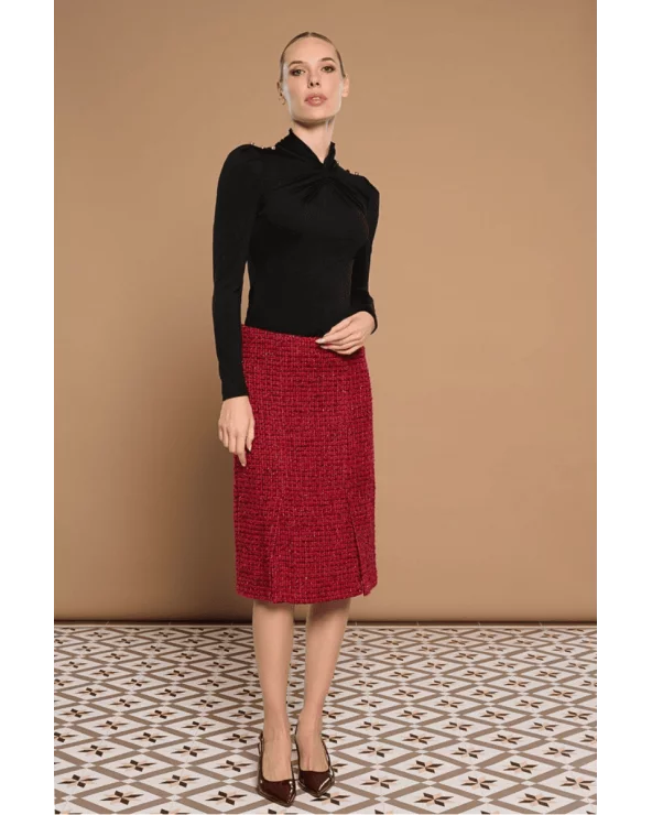 Top Ilenia Black Minueto total look Esenziashopping Zaragoza