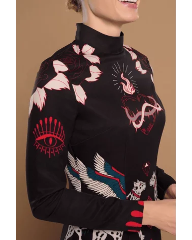 Vestido Mytho Minueto detalle Esenziashopping Zaragoza