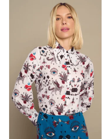 Camisa Mytho White Minueto Esenziashopping Zaragoza