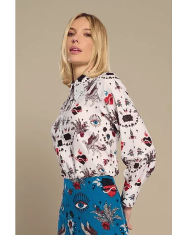 Camisa Mytho White Minueto Esenziashopping Zaragoza