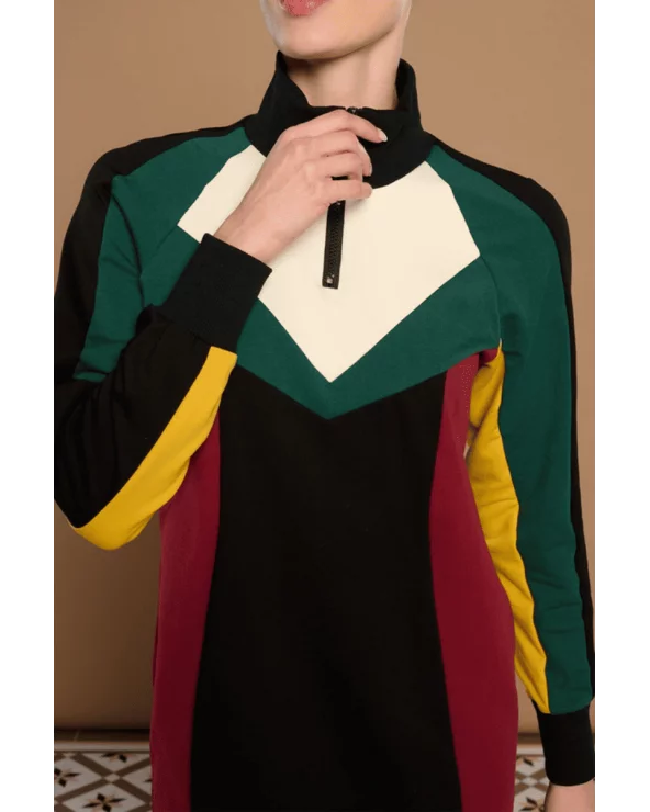 Vestido Beata Minueto detalle Esenziashopping Zaragoza