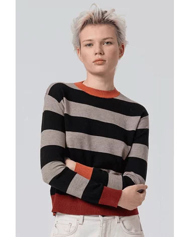 Jersey Rayas Contraste Negro Surkana Esenziashopping Zaragoza