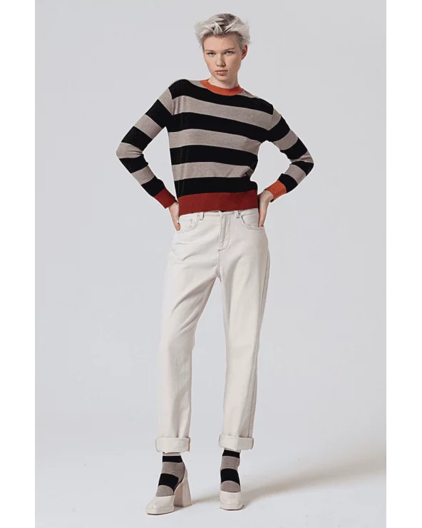 Jersey Rayas Contraste Negro Surkana total look Esenziashopping Zaragoza