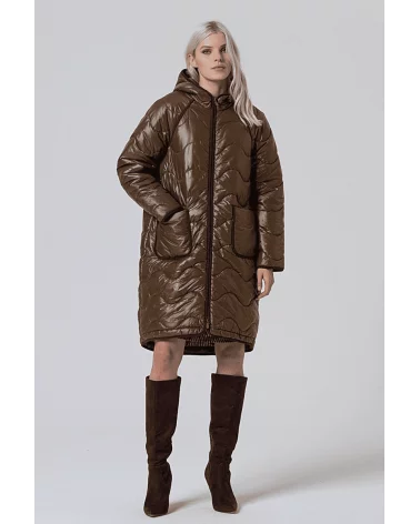 Abrigo Acolchado Kaki Surkana Esenziashopping Zaragoza