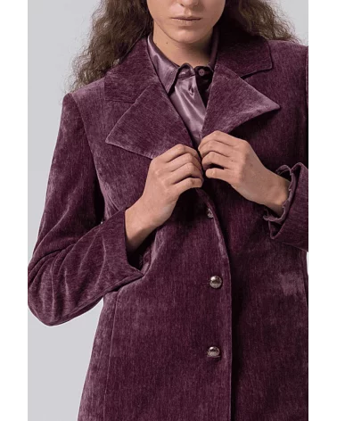 Abrigo Ligero Acolchado Arándano Surkana detalle Esenziashopping Zaragoza