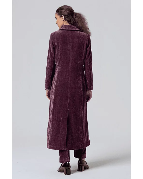 Abrigo Ligero Acolchado Arándano Surkana espalda Esenziashopping Zaragoza