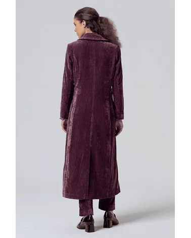 Abrigo Ligero Acolchado Arándano Surkana espalda Esenziashopping Zaragoza