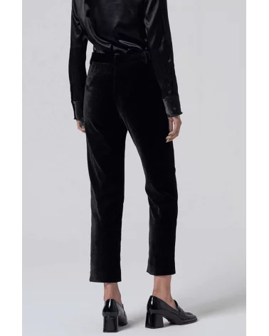 Pantalón Recto Satinado Recto Surkana espalda Esenziashopping Zaragoza