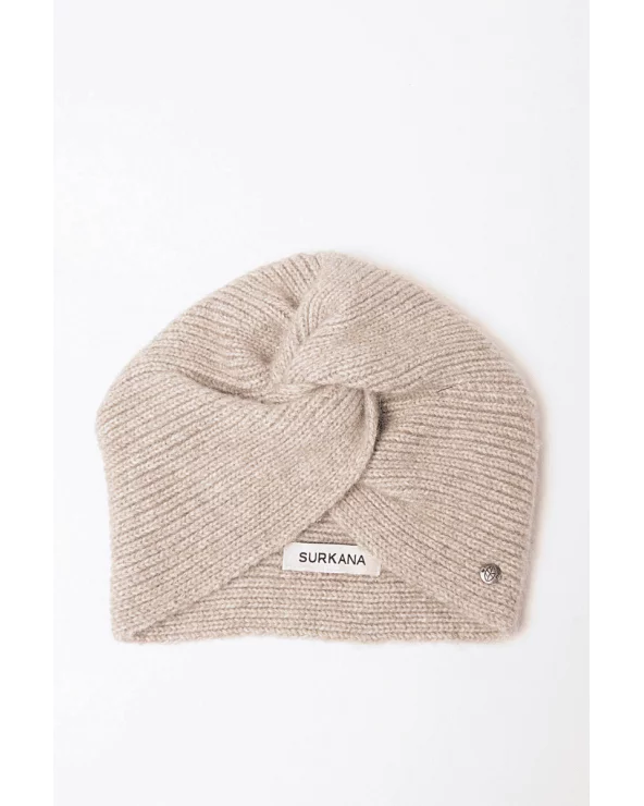 Turbante Tricot Crudo Surkana Esenziashopping Zaragoza