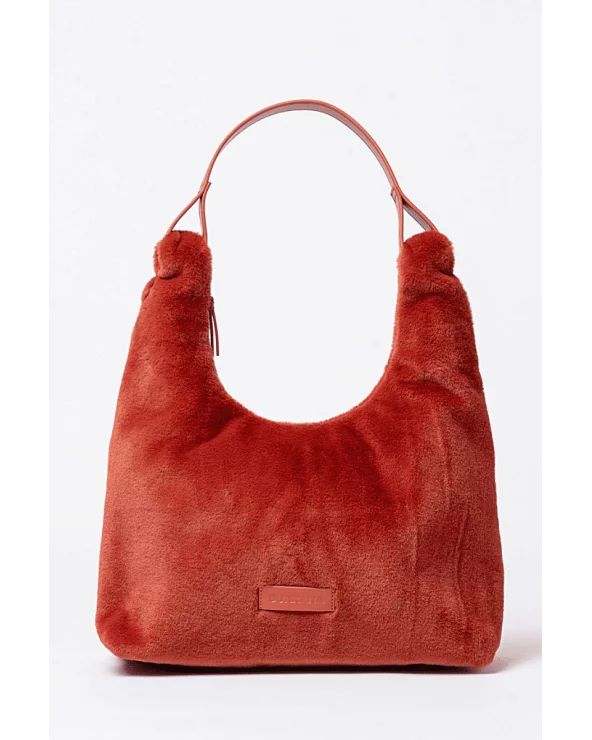 Bolso de Hombro Pelo Teja Surkana Esenziashopping Zaragoza