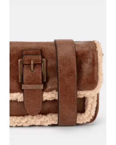 Bolso Bandolera Borreguillo Pepe Moll detalle Esenziashopping Zaragoza