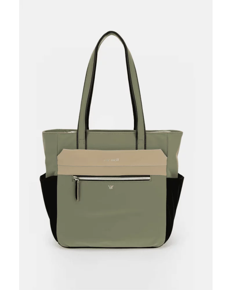 Bolso de Hombro Contraste Verde Empolvado Pepe Moll Esenziashopping Zaragoza