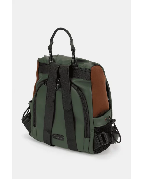 Mochila Neopreno Verde Oscuro Pepe Moll espalda Esenziashopping Zaragoza