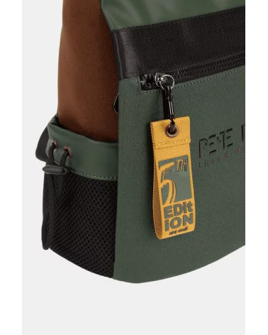 Mochila Neopreno Verde Oscuro Pepe Moll detalle Esenziashopping Zaragoza