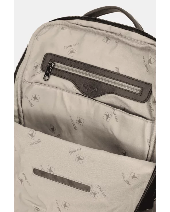 Mochila Nylon Negra Pepe Moll interior Esenziashopping Zaragoza