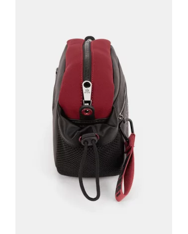 Bolso Bandolera Neopreno Negro Pepe Moll detalle Esenziashopping Zaragoza