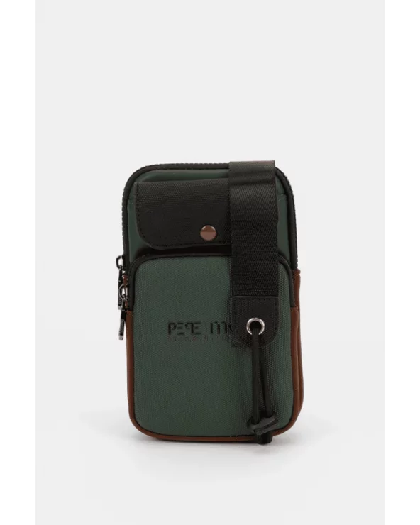 Bolso Portamóvil Solapa Verde Oscuro Pepe Moll Esenziashopping Zaragoza