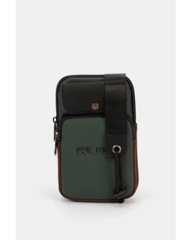 Bolso Portamóvil Solapa Verde Oscuro Pepe Moll Esenziashopping Zaragoza