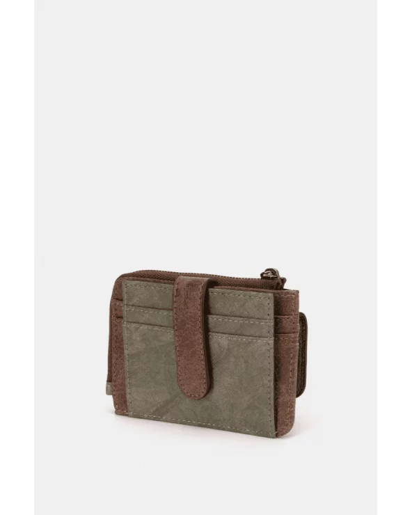 Monedero Tarjetero Verde Envejecido Pepe Moll espalda Esenziashopping Zaragoza
